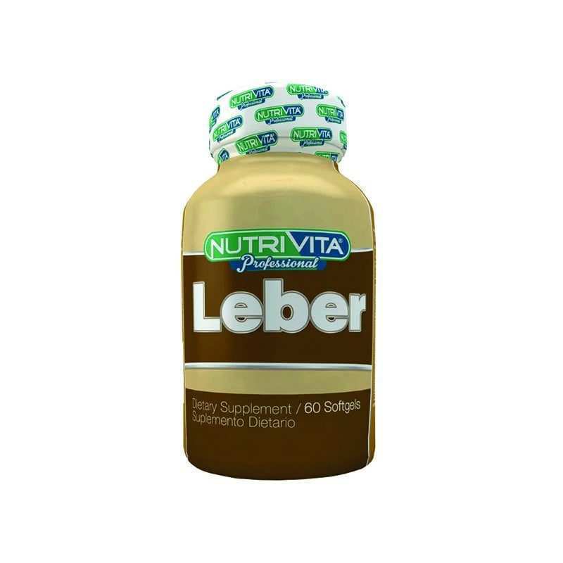 LEBER X 60 SOFTGELS NUTRIVITA