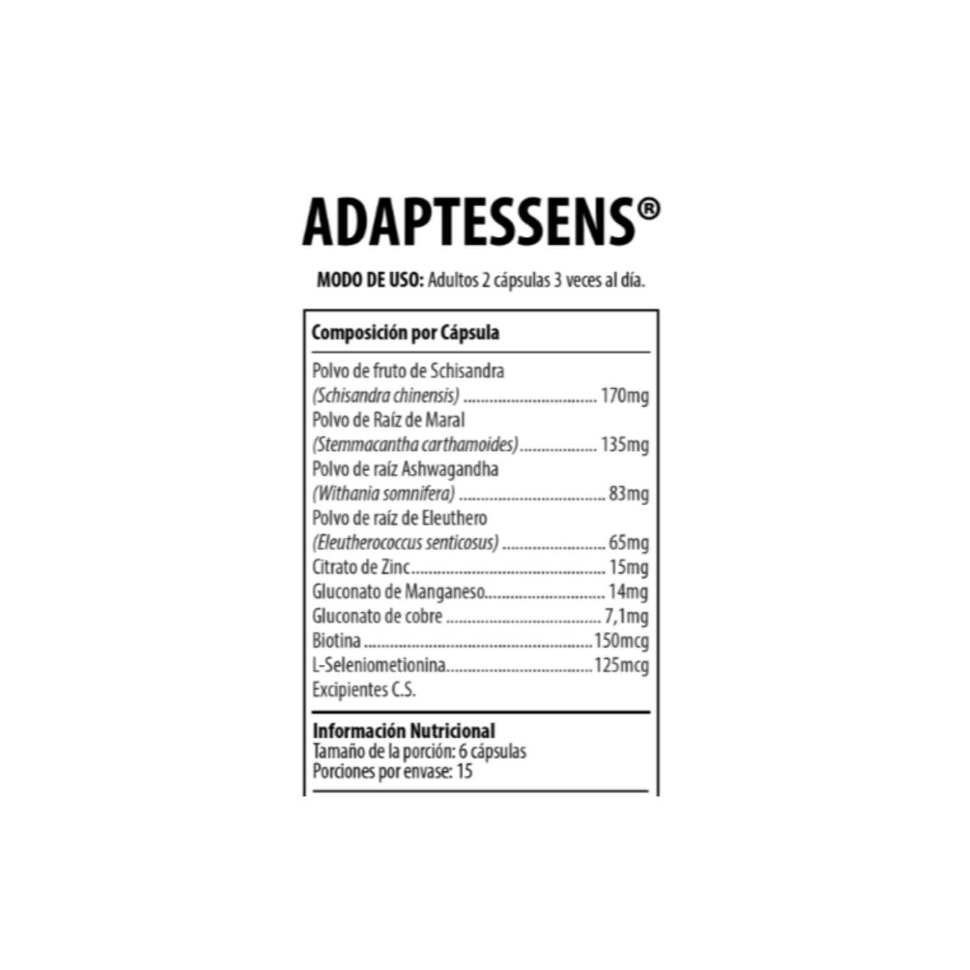 ADAPTESSENS ADAPTESSENS
