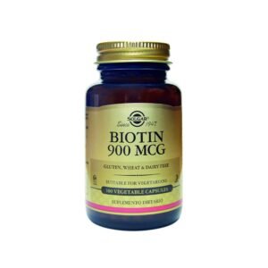 Suplementos-dietarios-solgar-BIOTIN-900-McG-100-CAP-VEG