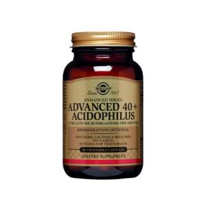 suplementos-dietarios-solgar-ADVANCED-40-ACIDOPHILUS-60-CAPSULAS