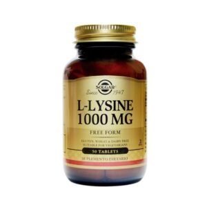 suplementos-dietarios-solgar-L-LYSINE-1000-MG-50-TABLETAS