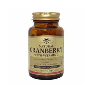 Cranberry Natural con Vitamina C Solgar 60 Cápsulas